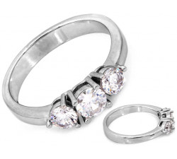 Srebrny pierścionek pr. 0.925 - elegancka biżuteria