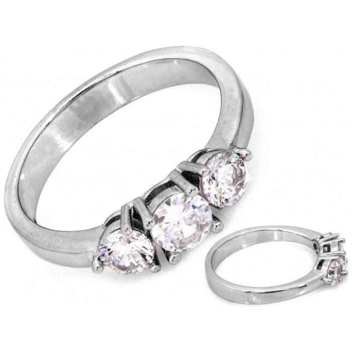 Srebrny pierścionek pr. 0.925 - elegancka biżuteria