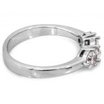 Srebrny pierścionek pr. 0.925 - elegancka biżuteria