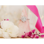 Elegancki srebrny pierścionek z próby 0.925