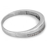 Srebrny pierścionek, klasyczny wzór na prezent