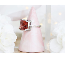 Srebrny pierścionek z dużym zultanitem 925