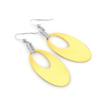 Srebrne kolczyki wiszące z cyrkoniami