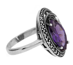 Srebrny pierścionek pr. 0.925 - elegancja w prostocie