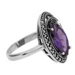 Srebrny pierścionek pr. 0.925 - elegancja w prostocie