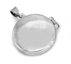 Srebrne puzderko z drzewkiem szczęścia