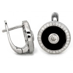 Srebrny komplet z cyrkoniami