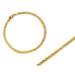 Bransoletka z żółtego złota 585 18 cm
