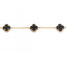 Złota bransoletka 585, elegancka