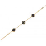 Złota bransoletka 585, elegancka