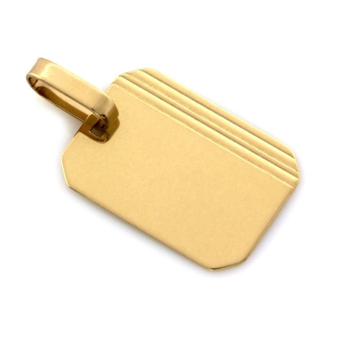 Złota blaszka pod grawer