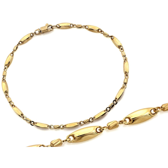 Złota bransoletka dla kobiet 3.4mm