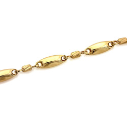 Złota bransoletka dla kobiet 3.4mm