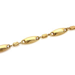 Złota bransoletka dla kobiet 3.4mm