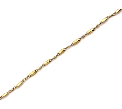 Złota bransoletka dla kobiet 3.4mm