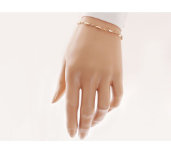 Złota bransoletka dla kobiet 3.4mm