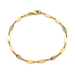 Złota bransoletka elementowa 3.5mm