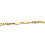 Złota bransoletka elementowa 3.5mm