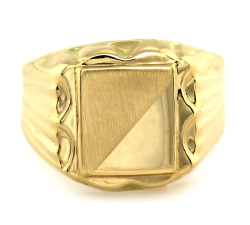 Złoty pierścionek męski - klasyczny wybór na prezent