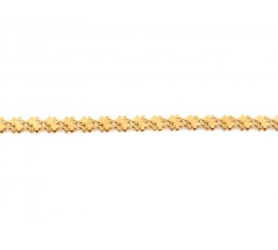 Złota bransoletka dla kobiet, szer. 3.9mm