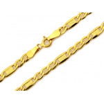 Złoty łańcuszek 4.2mm, dostępny w 3 długościach