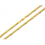Złoty łańcuszek 4.2mm, dostępny w 3 długościach