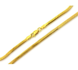 Złoty łańcuszek, dmuchane żółte złoto