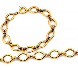 Elegancka złota bransoletka 585/14k