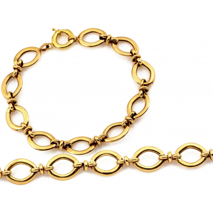 Elegancka złota bransoletka 585/14k
