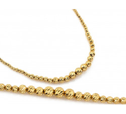 Złoty naszyjnik 14k - klasyczna elegancja