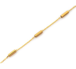 Złota bransoletka celebrytka 375, 19 cm