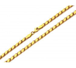 Złoty łańcuszek 585 o długości 45-50cm dla kobiet