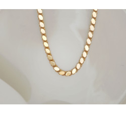 Złoty łańcuszek 585 o długości 45-50cm dla kobiet