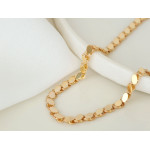 Złoty łańcuszek 585 o długości 45-50cm dla kobiet