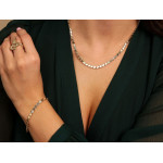 Złoty łańcuszek 585 o długości 45-50cm dla kobiet