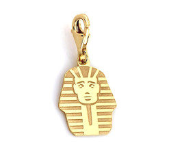 złota zawieszka bez kamieni