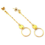 srebrne kolczyki na sztyfcie