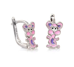 kolczyki 925 gładkie