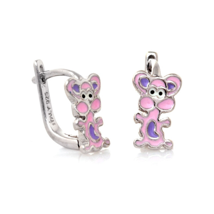 kolczyki 925 gładkie