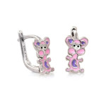 kolczyki 925 gładkie