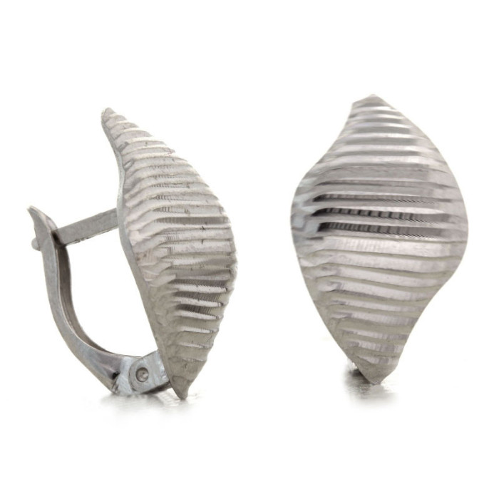 srebrne kolczyki angielskie