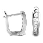 srebrne kolczyki angielskie