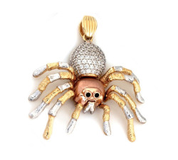 złota zawieszka bez kamieni