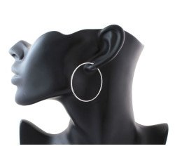 kolczyki 925 gładkie