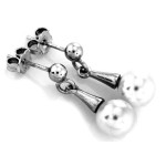 kolczyki 925 gładkie