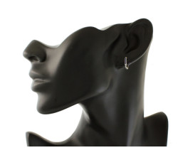 kolczyki 925 bez cyrkonii