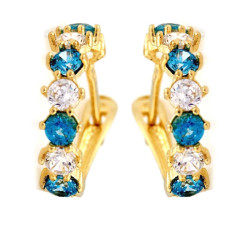 złote kolczyk 585 dziecięce