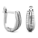 srebrne kolczyki angielskie