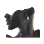 kolczyki 925 na angielskim gładkie