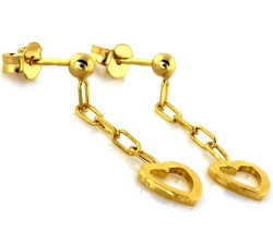srebrne kolczyki na sztyfcie